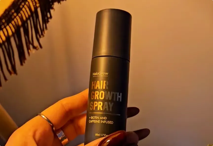 Halogrow hair spray for daily hair care